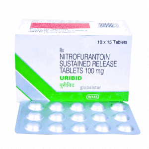 nitrofurantoin (100mg) tablet