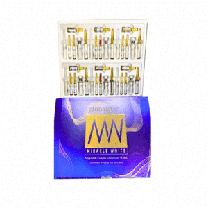 miracle white 99,000,000 mg glutathione injection