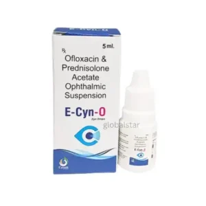Ofloxacin (0.3% w/v) + Prednisolone (0.5% w/v)